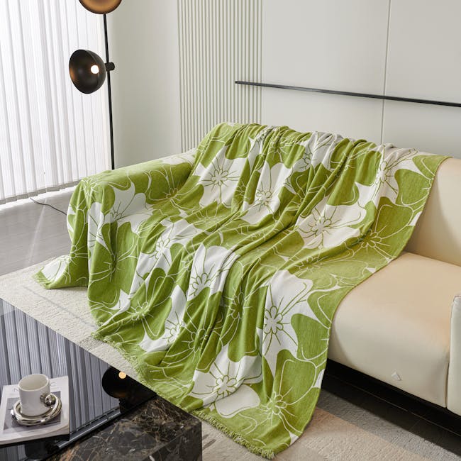 Herringbone Alpaca Throw