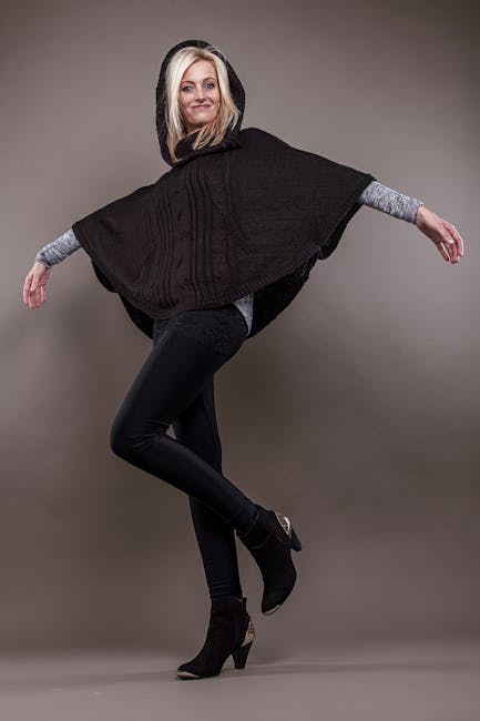 Hooded Alpaca Poncho