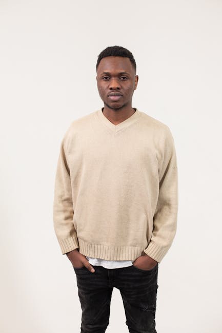 V-Neck Alpaca Pullover